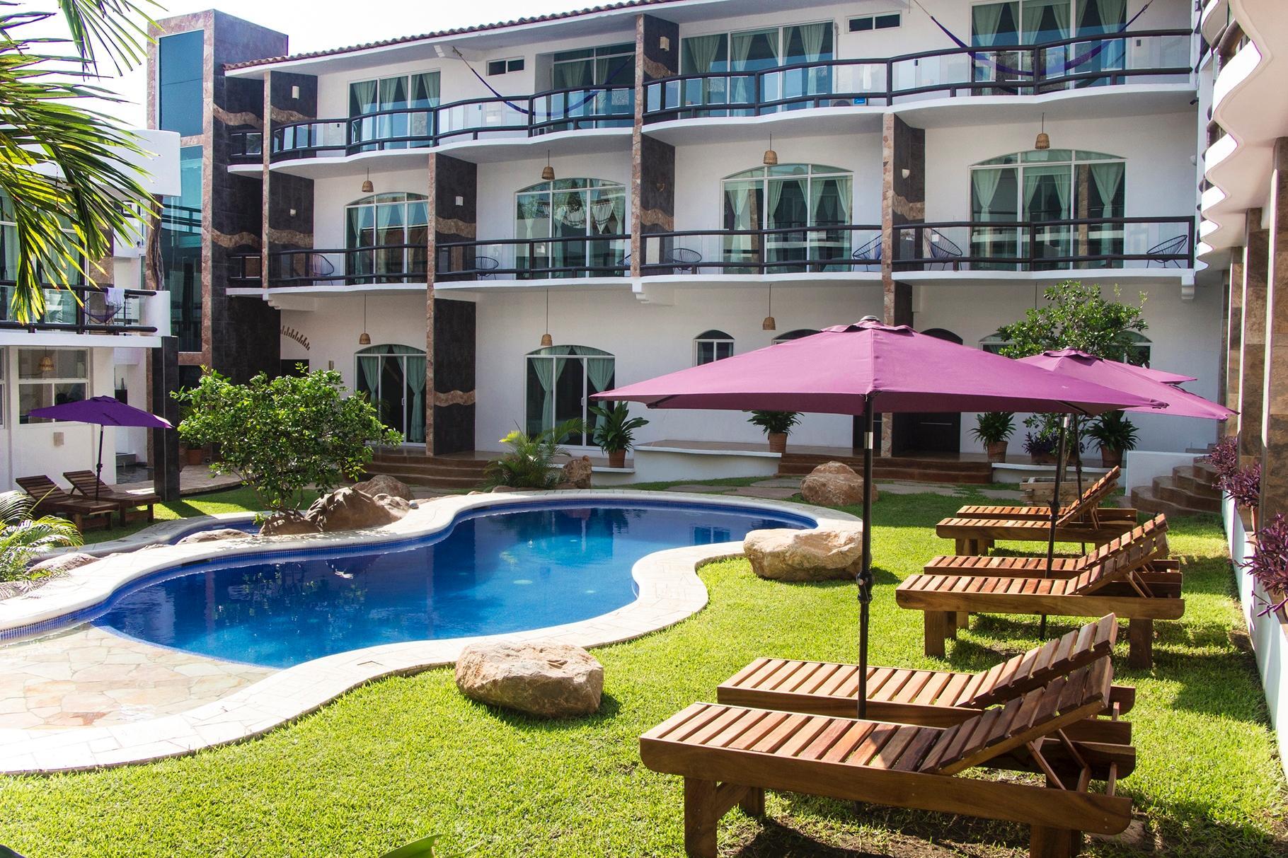 Hotel Rockaway Puerto Escondido  Exterior foto